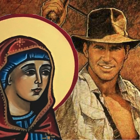 The Blessed Virgin Mary meets Indiana Jones